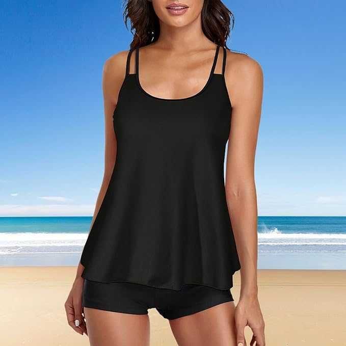 Nowy damski strój kąpielowy /koszulka / spodenki / biustonosz !L! B342