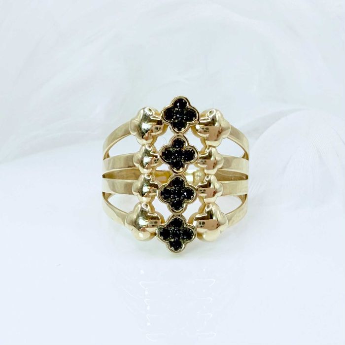 Nieużywany złoty pierścionek PR.585 14K