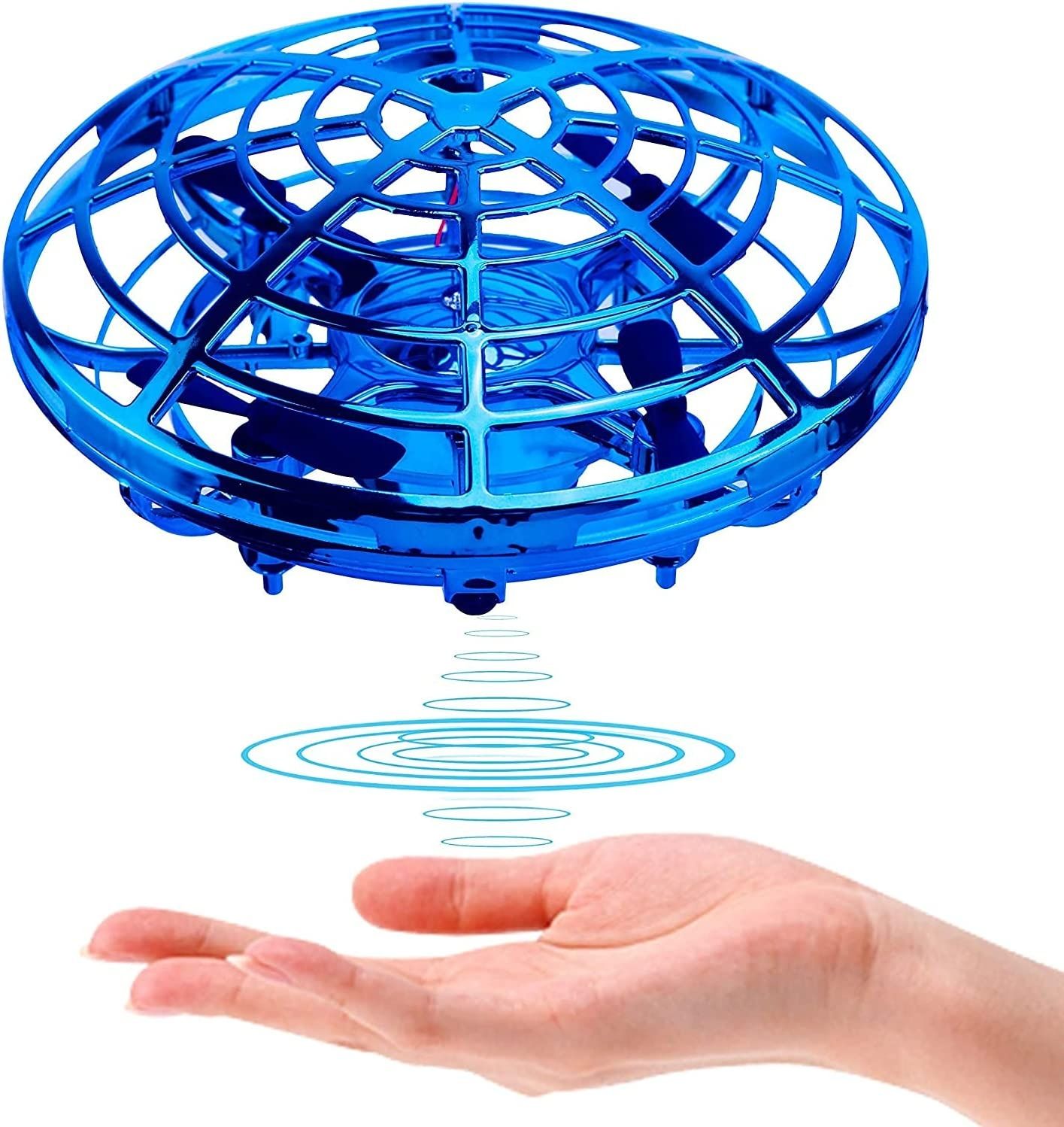 Mini drone UFO  sterowany rąką latający spinner