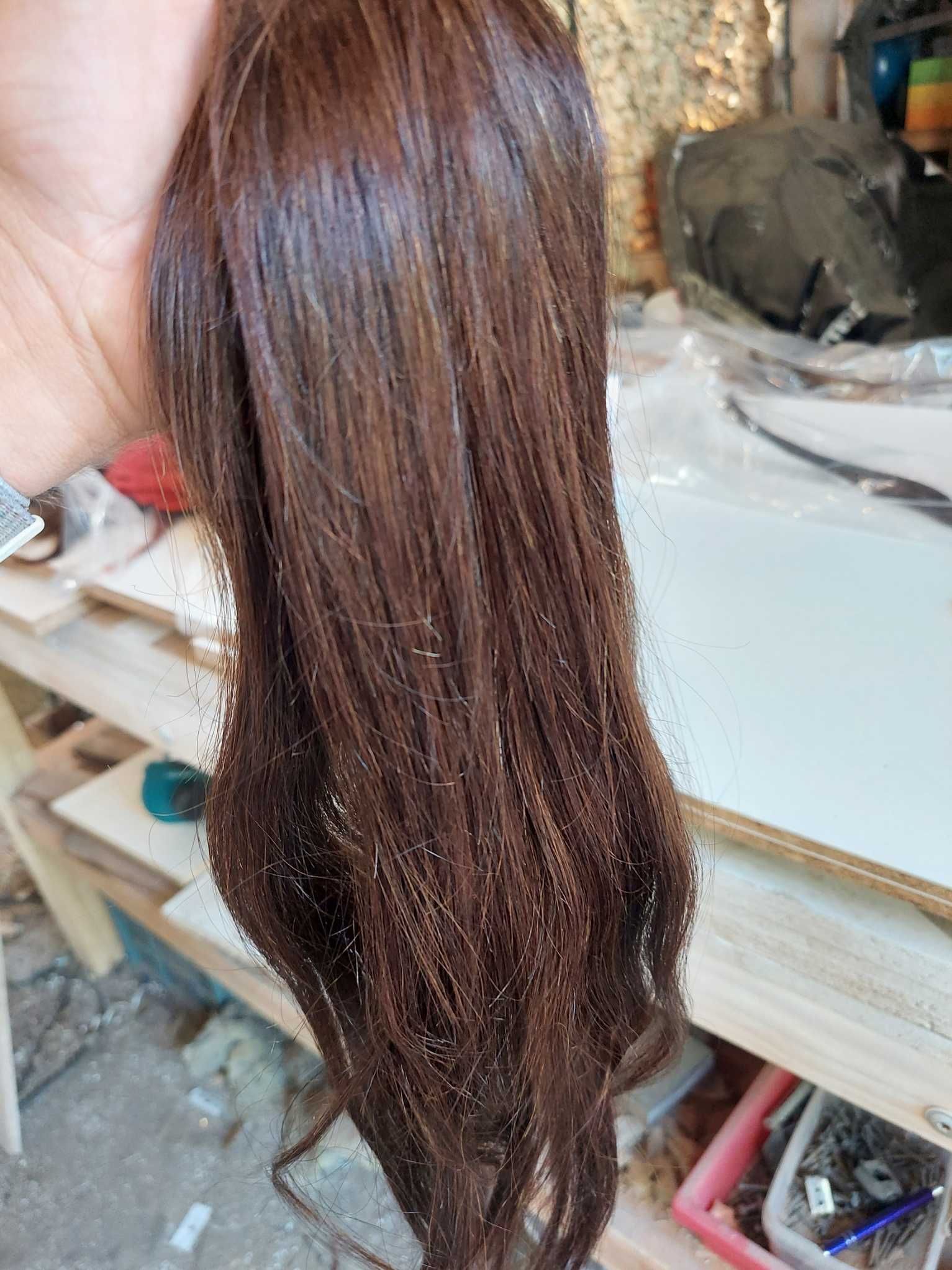 Naturalne włosy ok 52 cm 100 pasm - /74