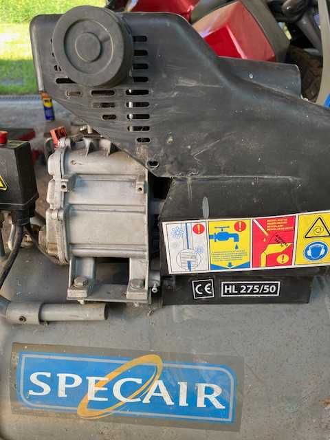Kompresor sprężarka 12/8 atm.  50 l.  >SPECAIR< jak nowa