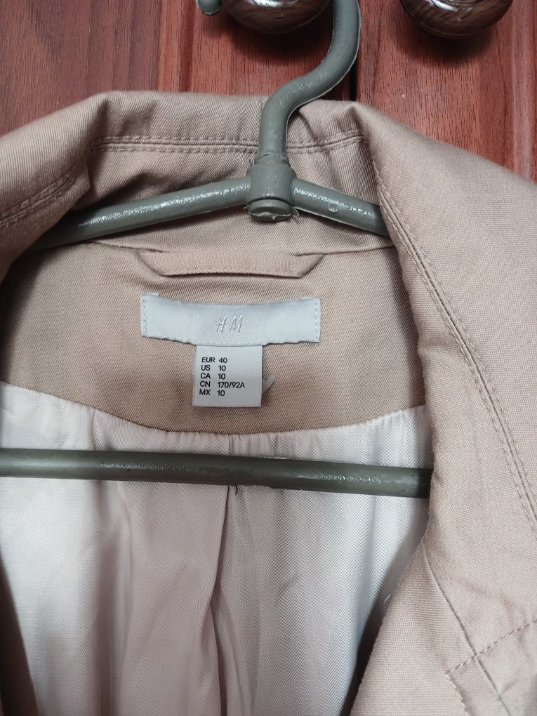 Тренч весна-осінь H&M