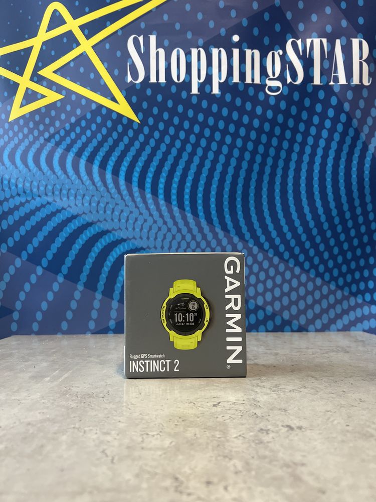 Смарт-годинник Garmin Instinct 2 Electric Lime 010-02626-01 • Новий