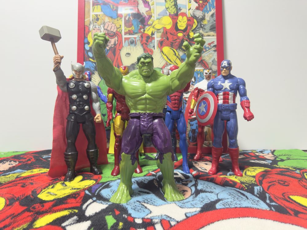 AVENGERS Conjunto 9 super herois
