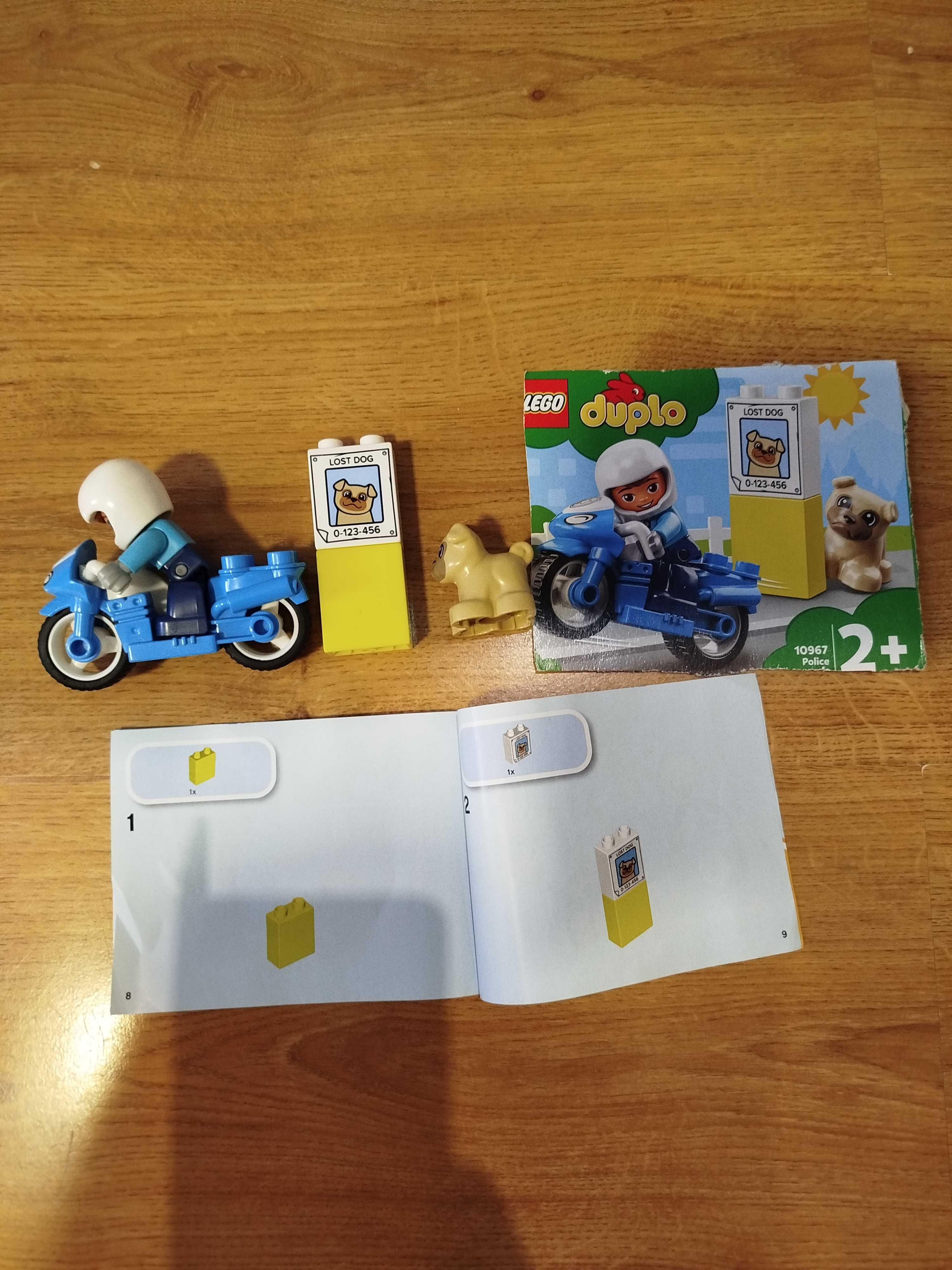 LEGO Duplo 10967 Motocykl policyjny