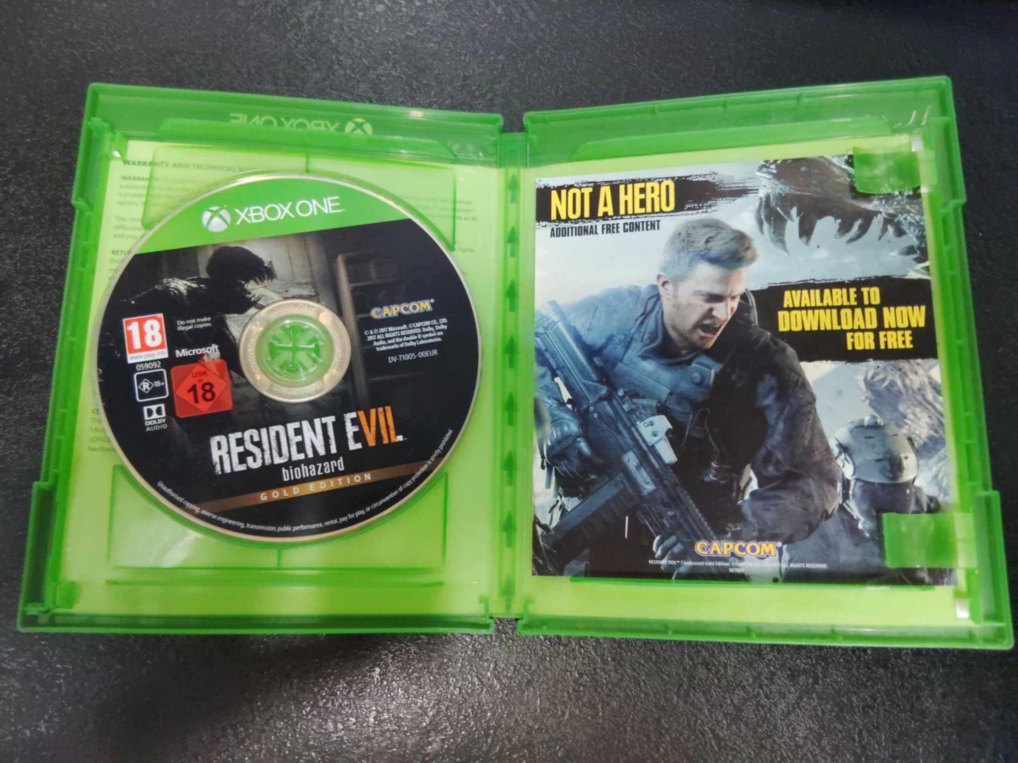 Resident Evil 7 Biohazard Xbox One Polskie napisy są w grze Gold