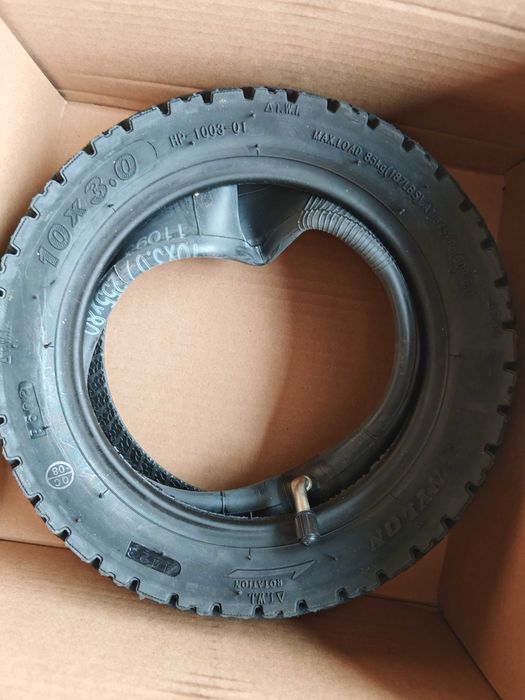 opona i dętka 10x3.0 do hulajnogi elektrycznej