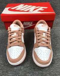 Nike dunk low rose whisper 41