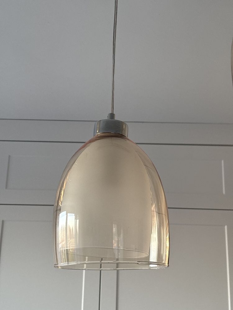 Lampy wiszące sufitowe, szklane. Nowa Cena.