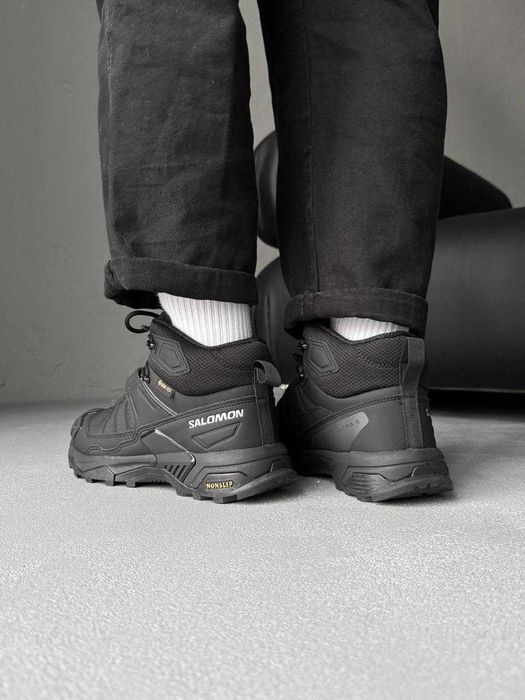 Кросівки зимові Salomon x Ultra 5 Gore-Tex Black premium