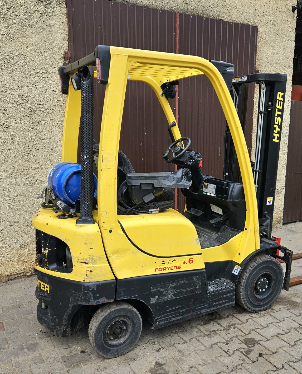 Wózek widłowy Hyster LPG Przesuw