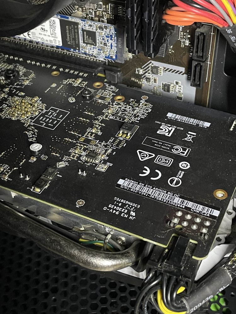 Ігровий комп'ютер R5 2600x/16GB DDR4/RX 570 8gb/ ssd