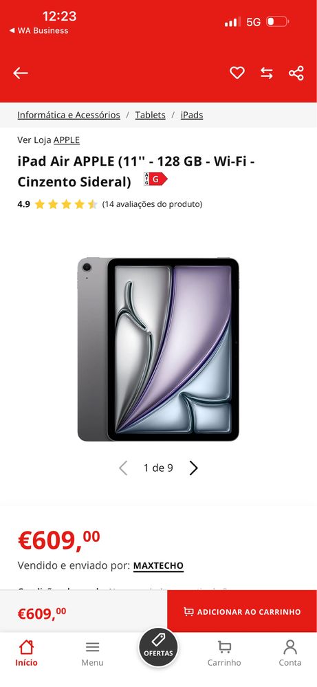 Brand New iPad Air M2 | 11” | 128GB | Wi-Fi | Sealed
