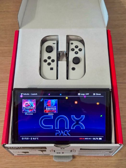 Nintendo Switch OLED 256GB desbloqueada