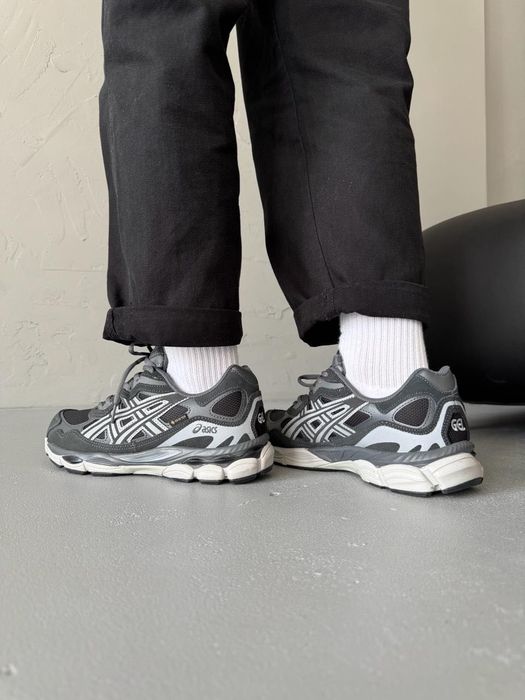 40-46 р кросівки Asics Gel-NYC Gore-Tex grey black