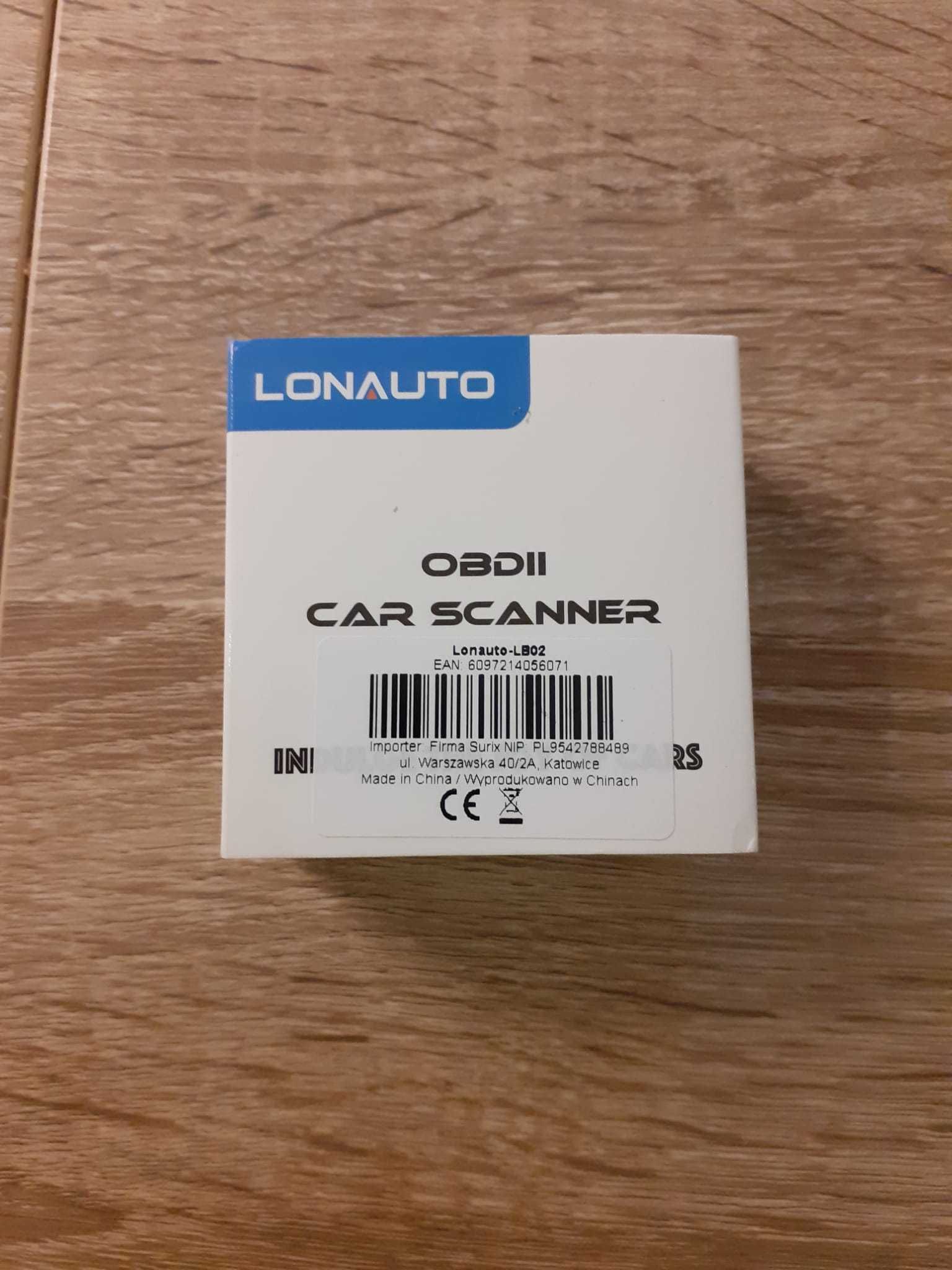 Scaner Tester ELM327 OBD2 Bluetooh 4.0 Android iOS Polski.