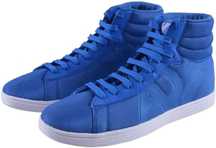 Високі кросівки\хайтопи \armani jeans bright blue\оригинал\27см