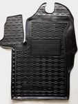 Резиновые коврики в салон Renault Master 1998-2017 (Avto-Gumm)