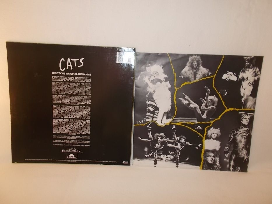 LP CATS A.L.Webber Deutsche Oryginalaufnahme,Deutsche Grammophon 1983