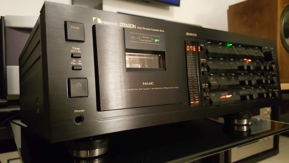Nakamichi Dragon magnetofon kasetowy legenda audio