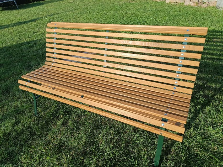 Ławka ogrodowa parkowa drewniana