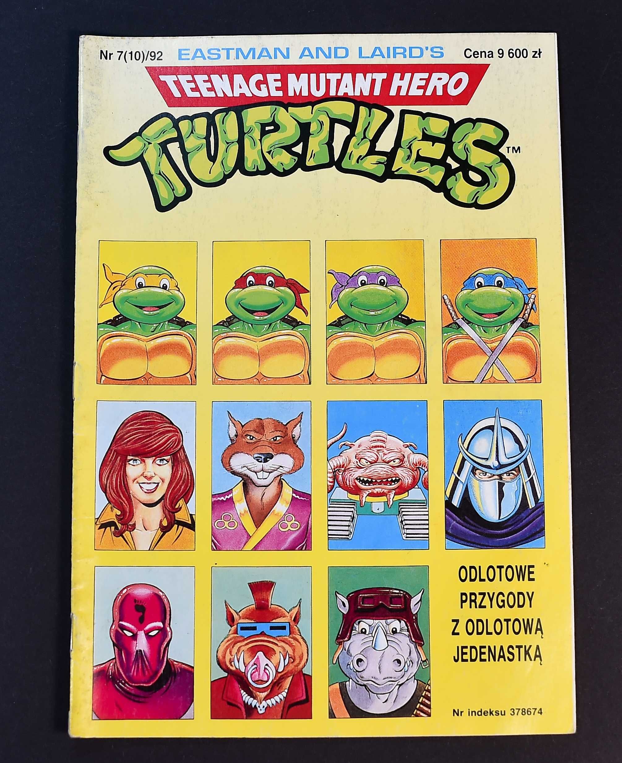 Komiks Turtles Żółwie Ninja 7(10) 92