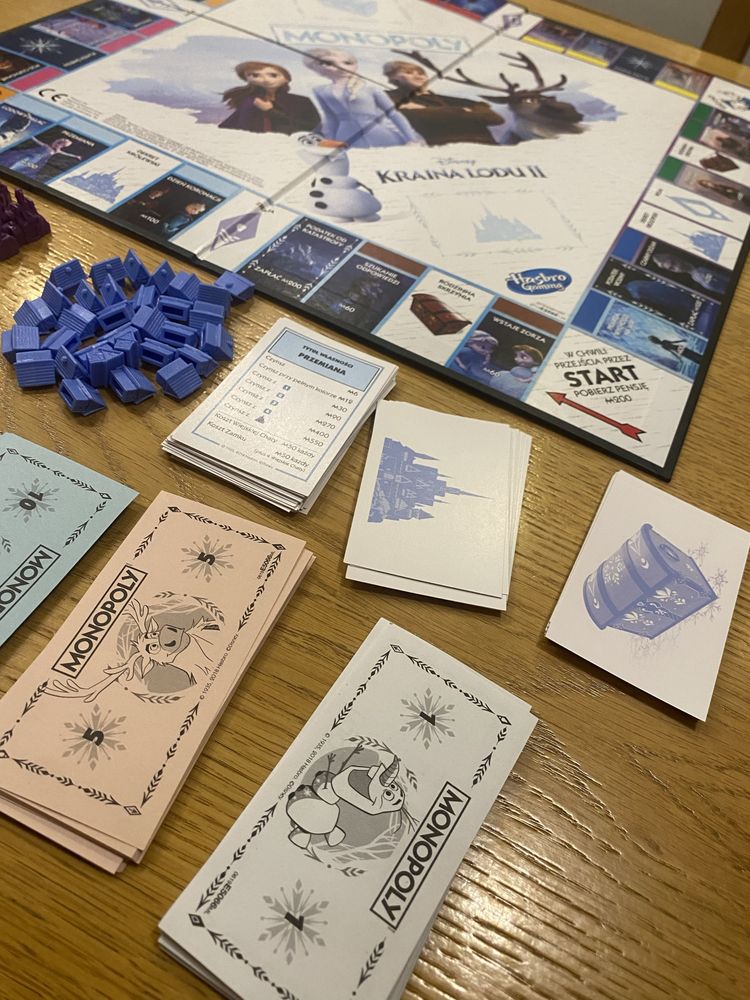 Gra planszowa Monopoly Frozen II / Kraina lodu 2