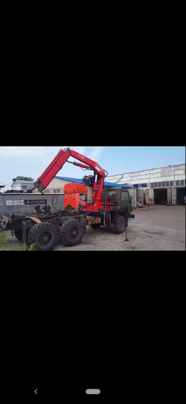 КамАЗ 4310 , манипулятор FASSI190.