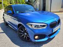 BMW Seria 1 125d M-PAKIET Harman Kardon estoril blau Bezwypadkowa Serwis LED