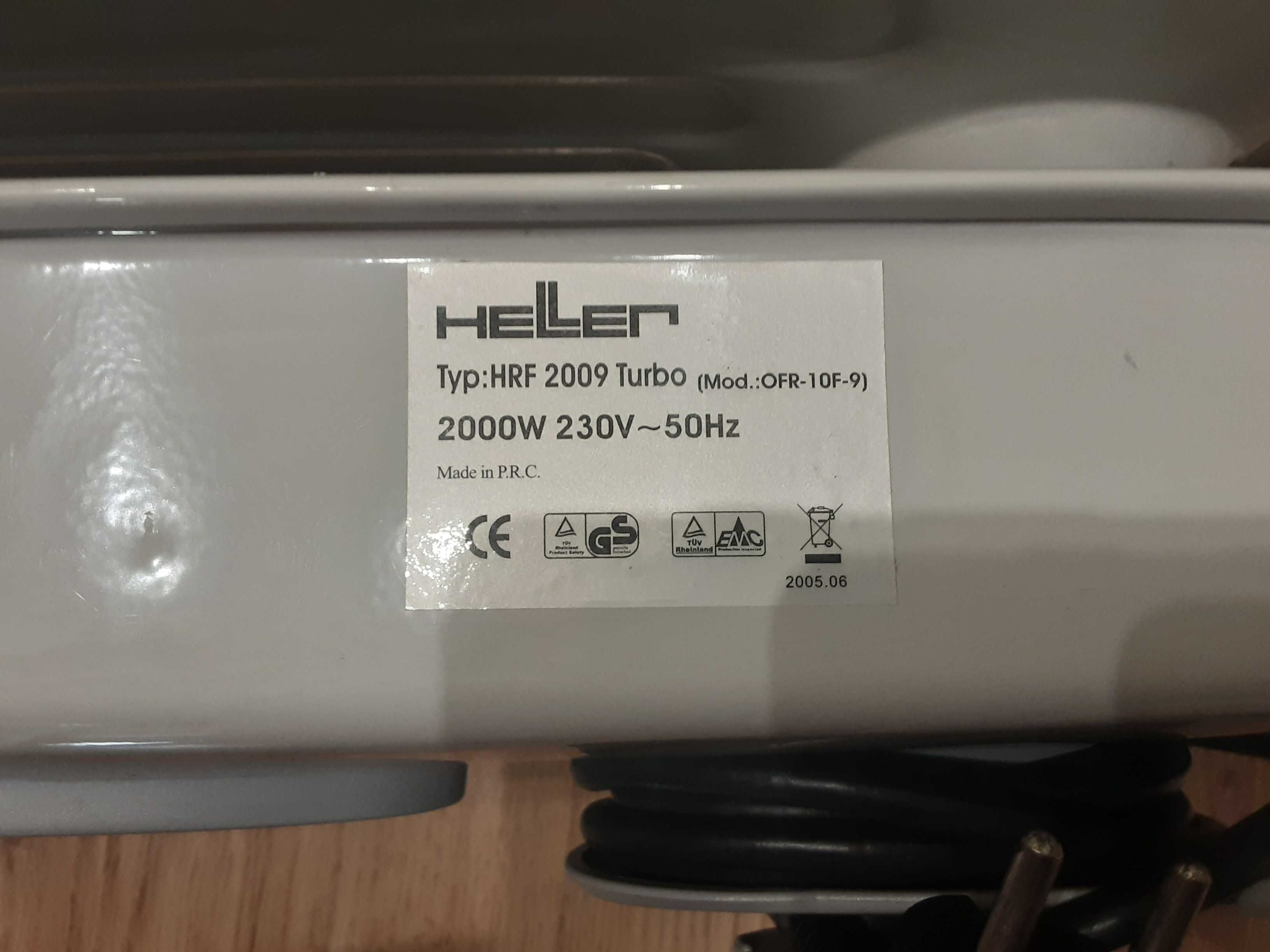 Масляный обогреватель HELLER HRF 2009 Turbo