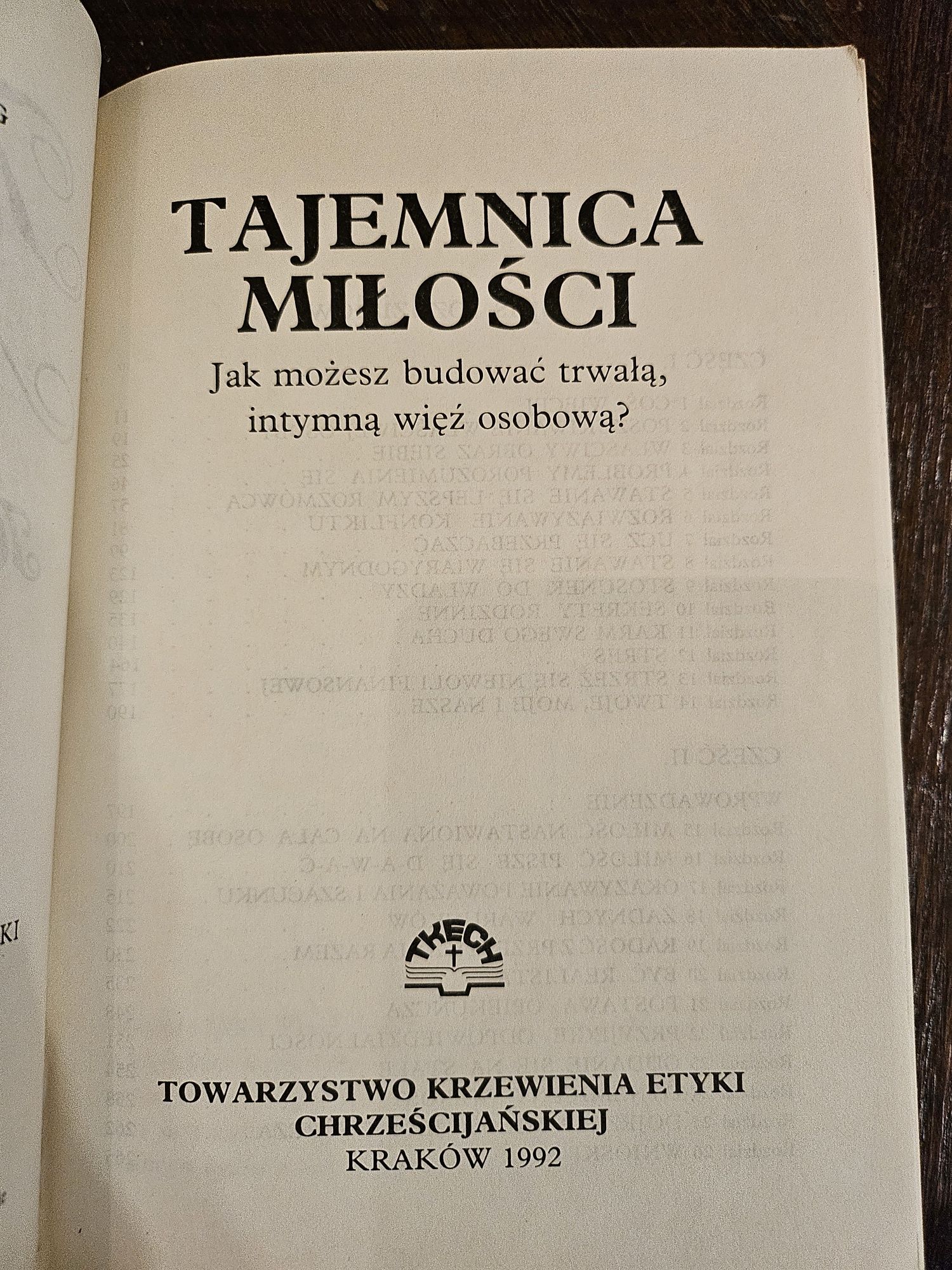 Katarzyna Michalak,,Wiśniowy dworek,, Josh Mcdowell Tajemnica miłości.