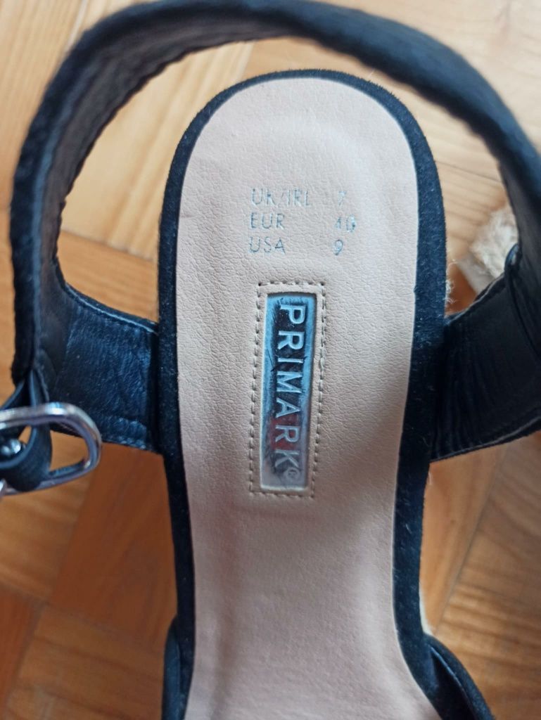 Nowe buty na koturny primark rozm 40