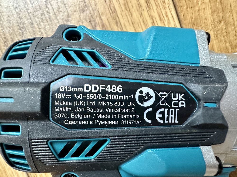 Makita DDF486 wiertarko wkrętarka akumulatorowa