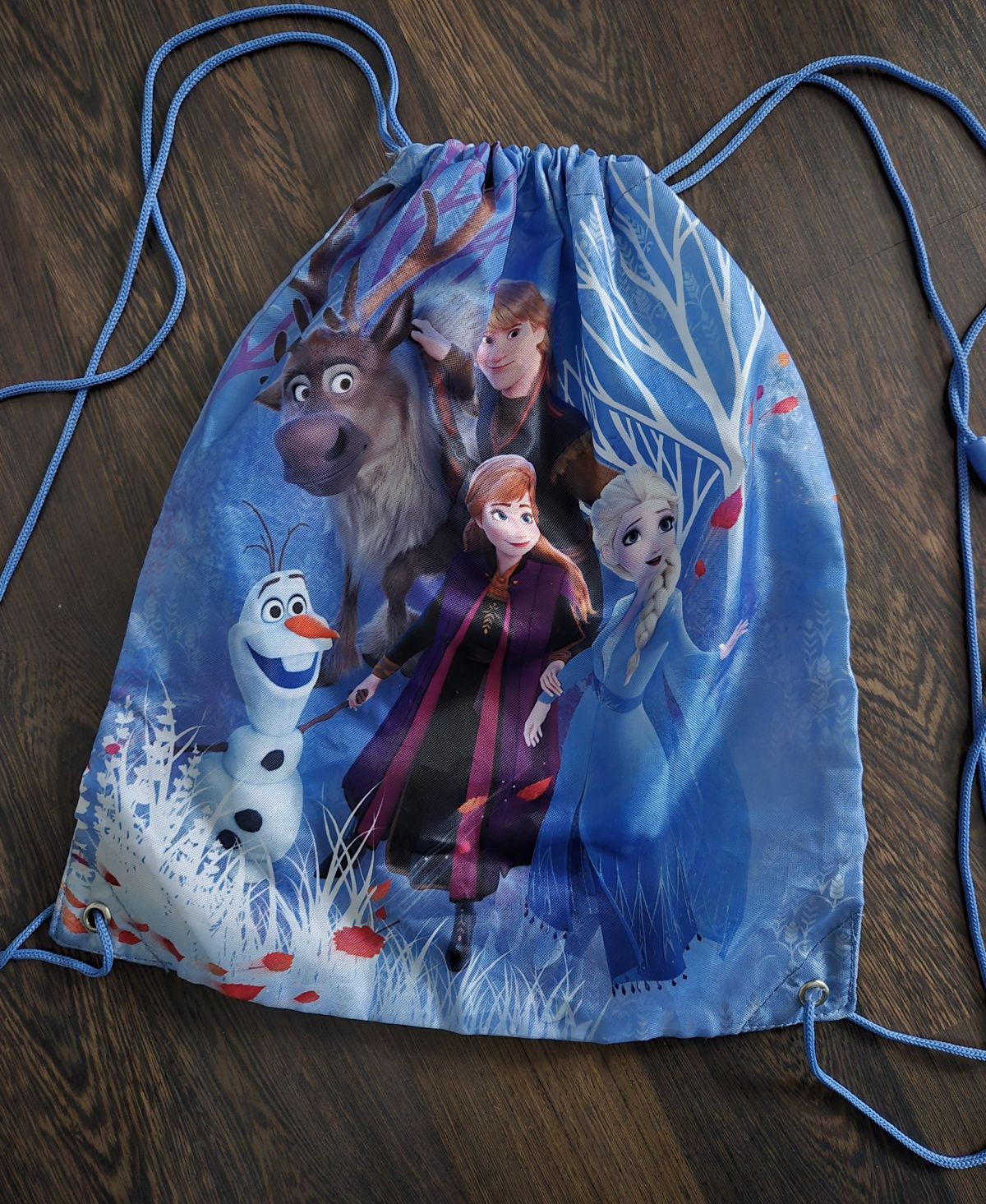 Worek Frozen, worko-plecak Kraina Lodu