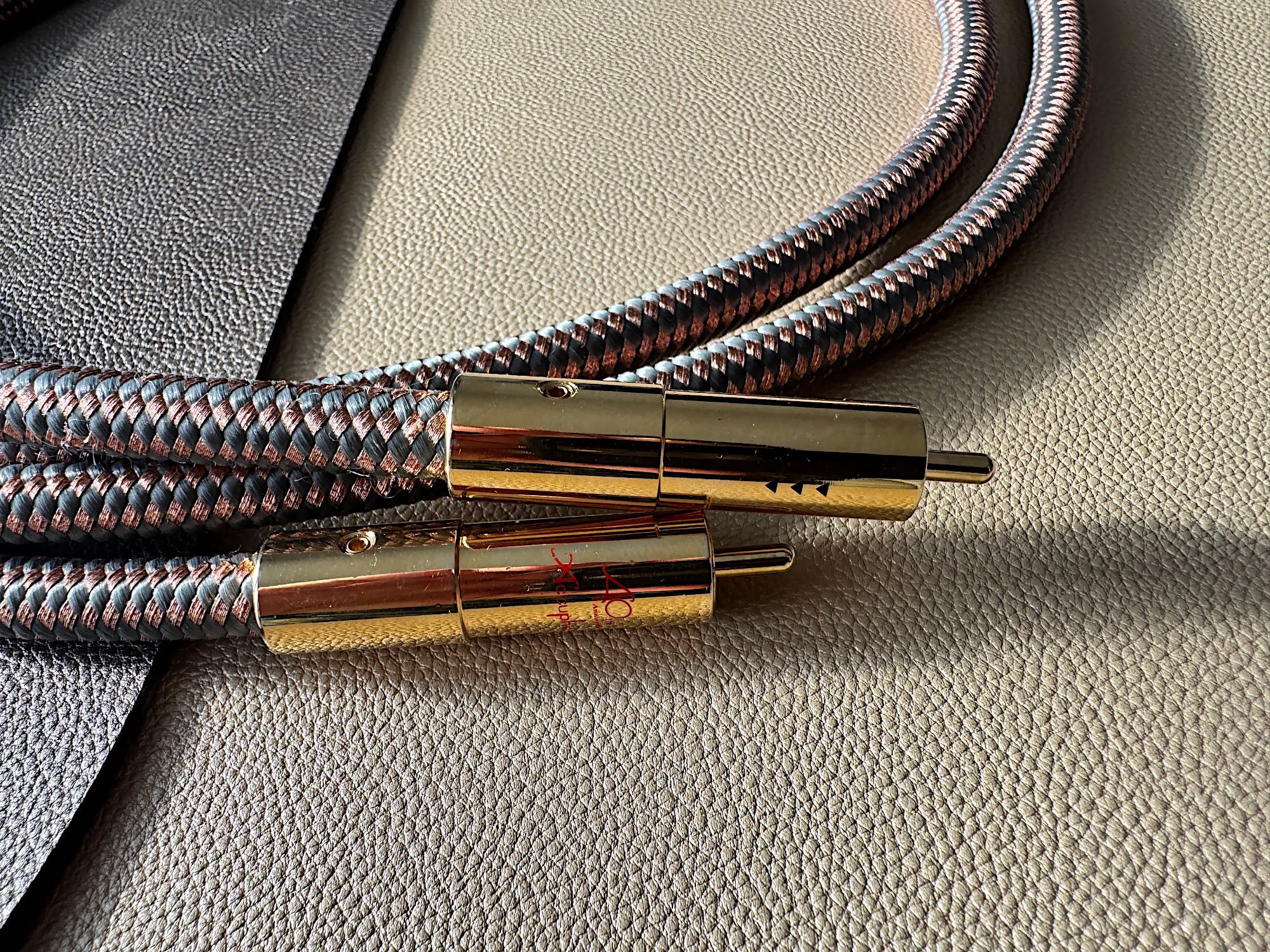 Kabel Interconnect RCA 1m Accuphase 40th Anniversary Edition Occ