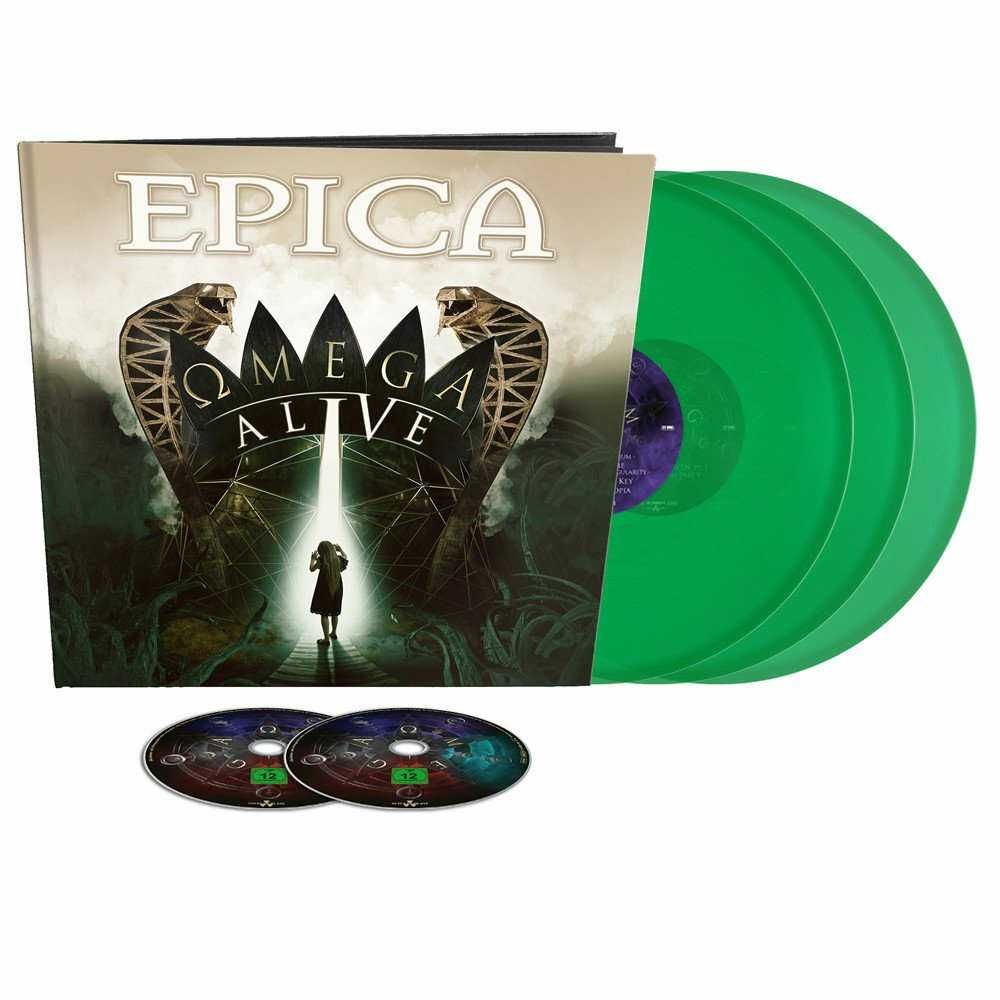 Epica – Omega Alive,3 LPs+DVD+Bluray+Earbook,2021