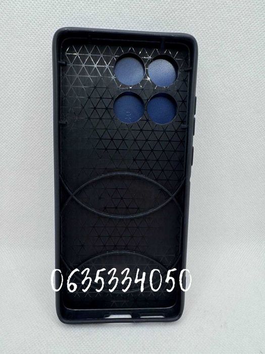 Чехол бампер для Motorola Edge 60 Fusion с кольцом под магнит