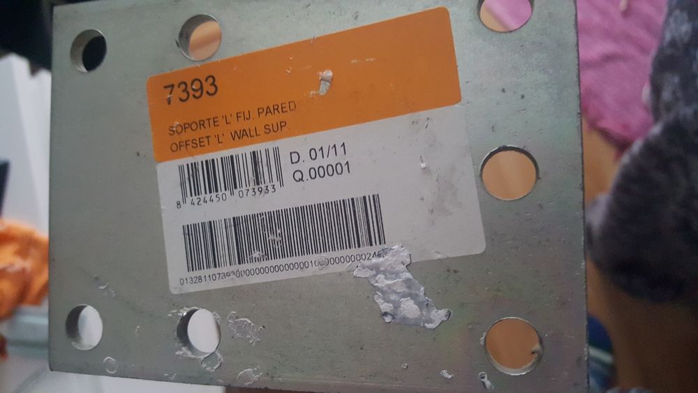 Suporte de capacete.