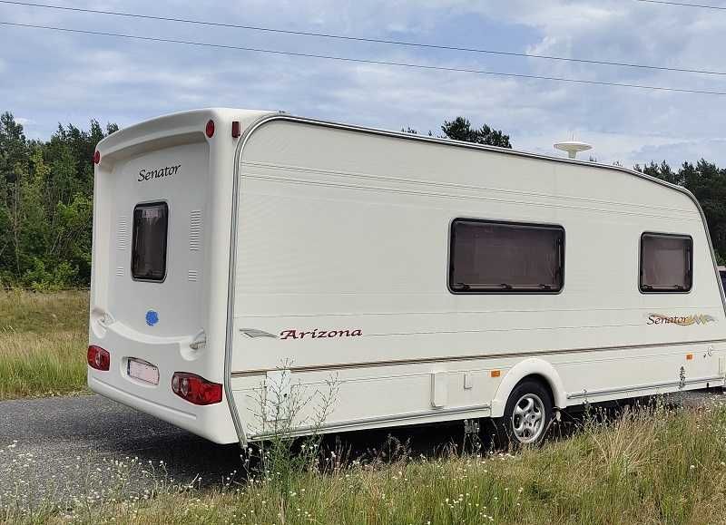 Przyczepa Kempingowa rodzinna 5 osobowa 2 sypialki , 1 os , mover 2006
