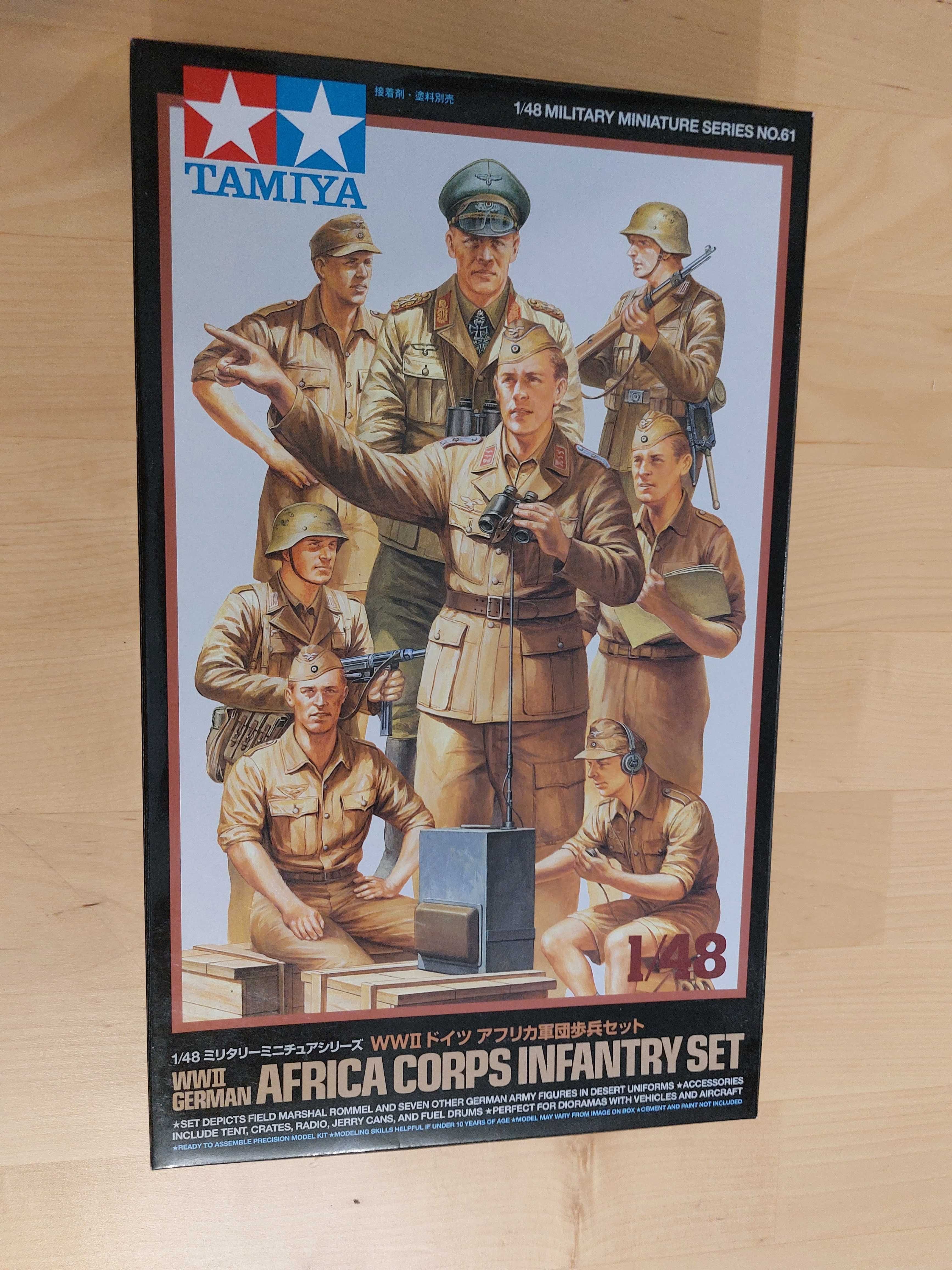 Afrika korps infantry set 1:48 Tamiya