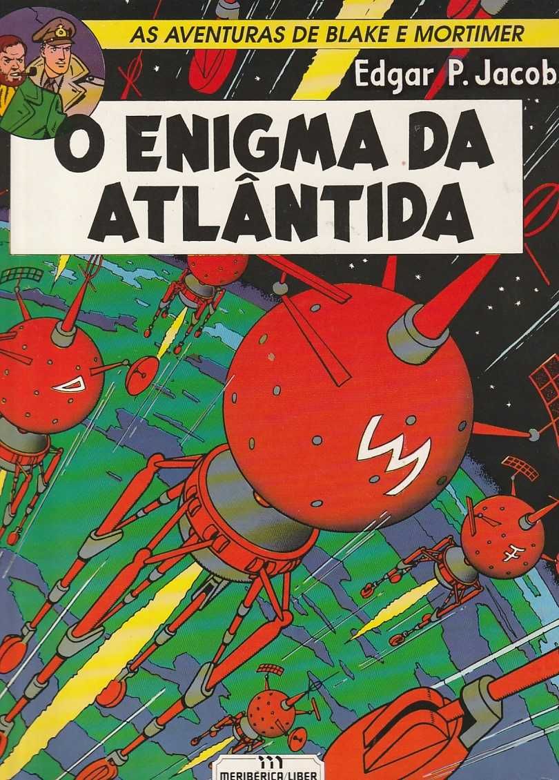 Blake e Mortimer –  O enigma da Atlântida-Edgar P. Jacobs-Meribérica