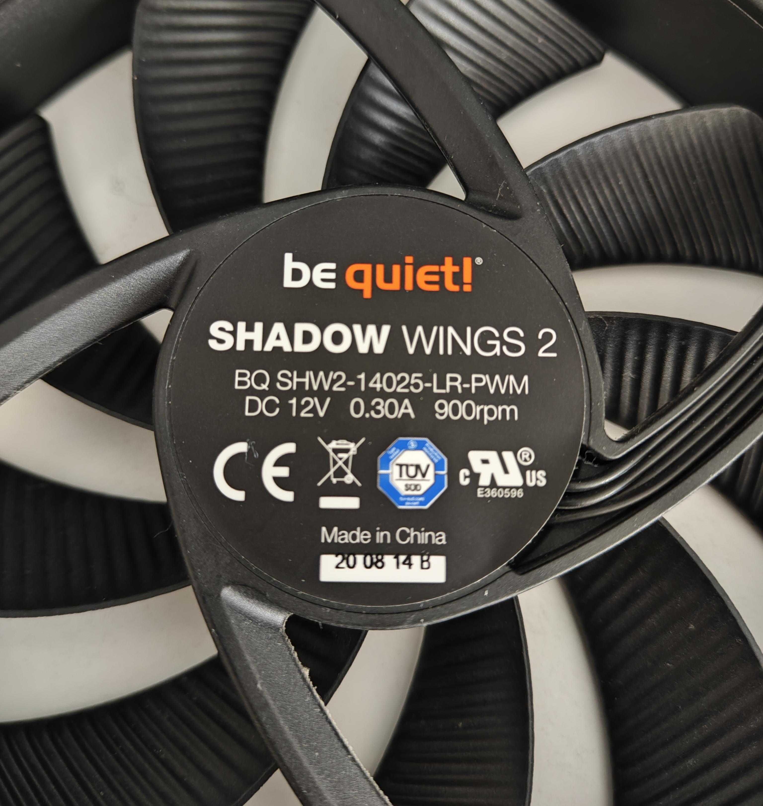 be quiet! Shadow Wings 2 140mm PWM Czarny