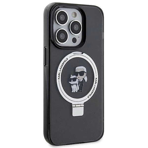 Etui Karl Lagerfeld Ring Stand Karl&Choupettte MagSafe do iPhone 15 Pr