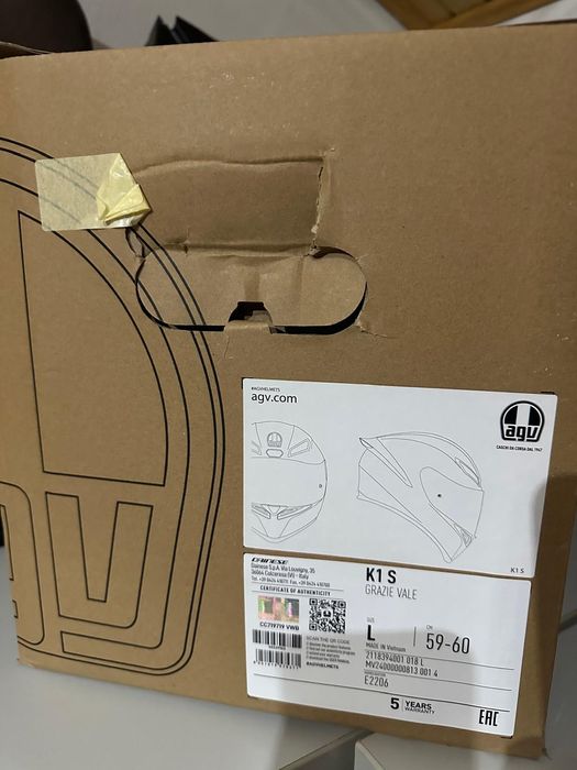 Capacete Rossi usado 1 vez