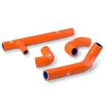 kit tubos radiador samco husqvarna / ktm 125 laranja