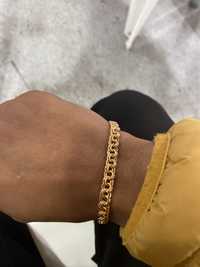 Pulseira de ouro 19k