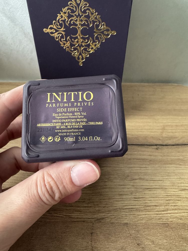 Initio Parfums Prives Side Effect