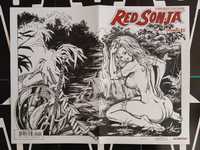 Комикс Red Sonja (Vol. 7) 1 Blank cover Dynamite comics
