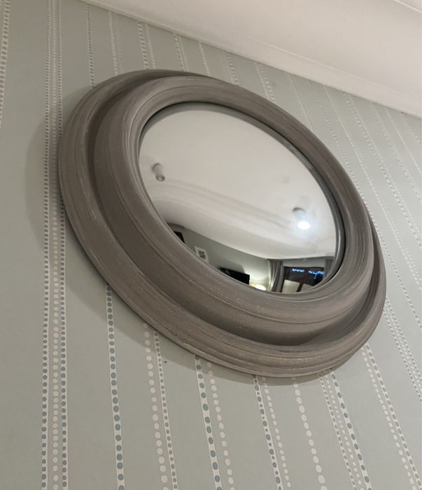 Lustro Doblado Grey M Miloo home 55x55cm szaro niebieskie