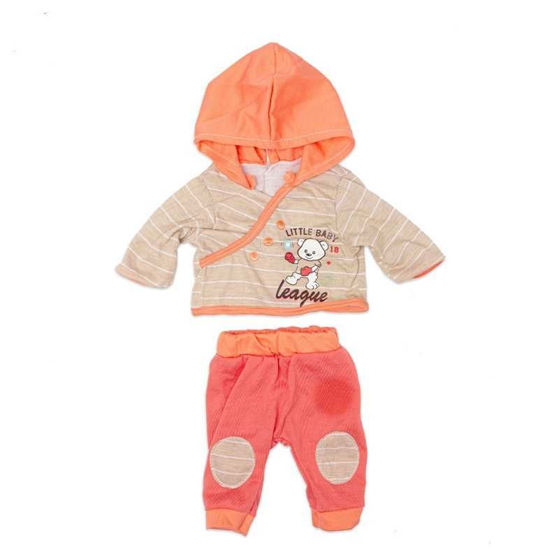 Одежда для куклы Беби Борн  40- 43 см / Baby Born набор терракотовый